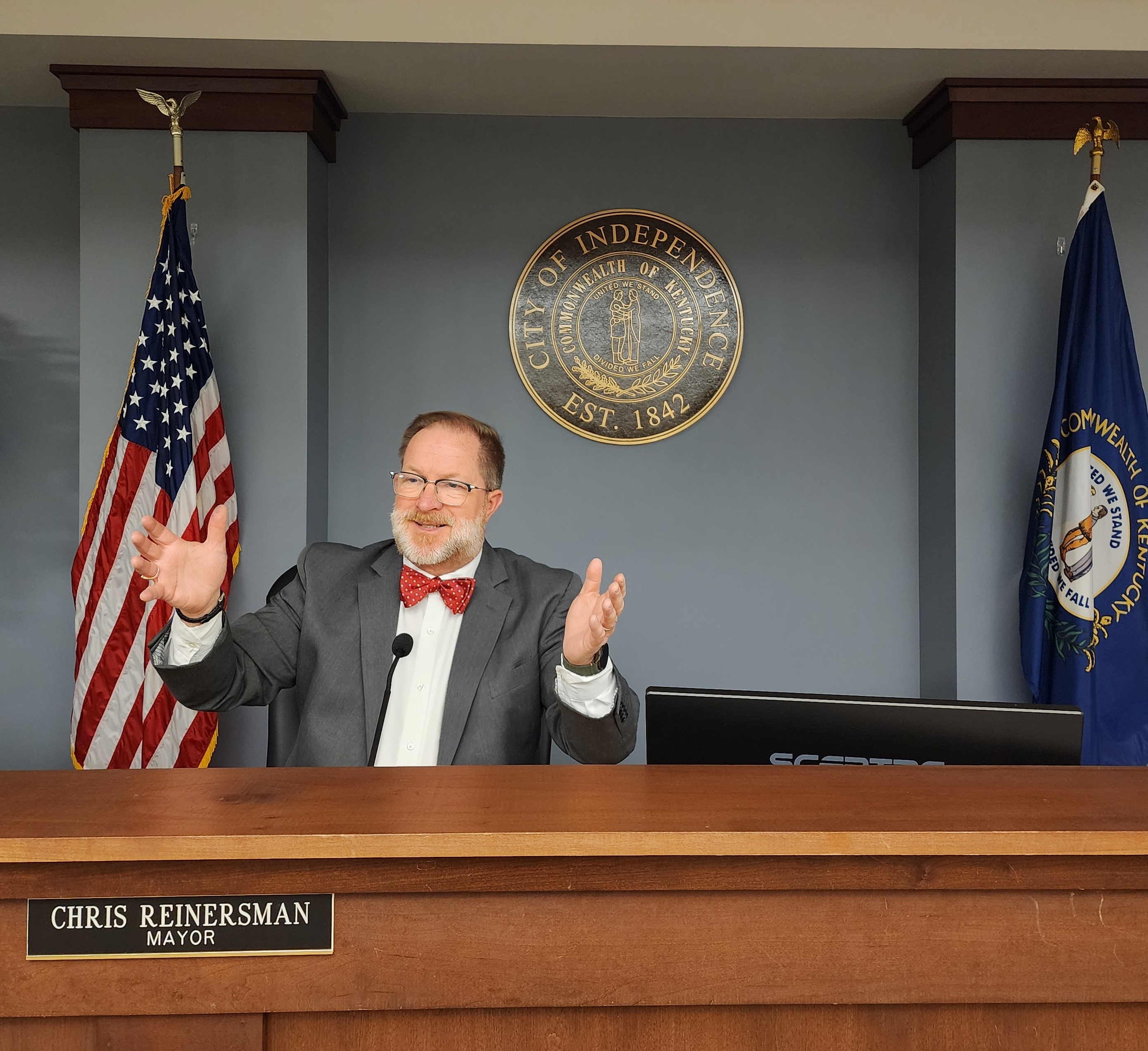 Chris Reinersman at work and in the community